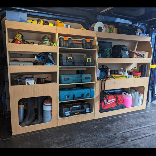 Nissan primastar van - nissan, racking